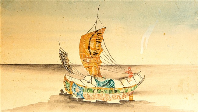 汕頭小公園這場(chǎng)郵票剪貼畫(huà)展帶你“穿越”